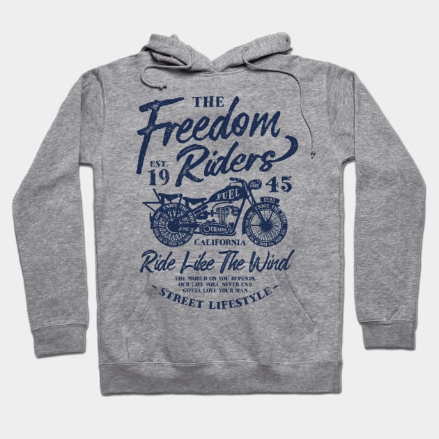 The Freedom Riders Hoodie by BUNNY ROBBER GRPC